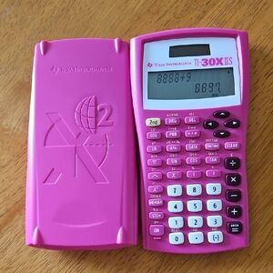 Texas Instruments Pink TI-30XIIS Calculator